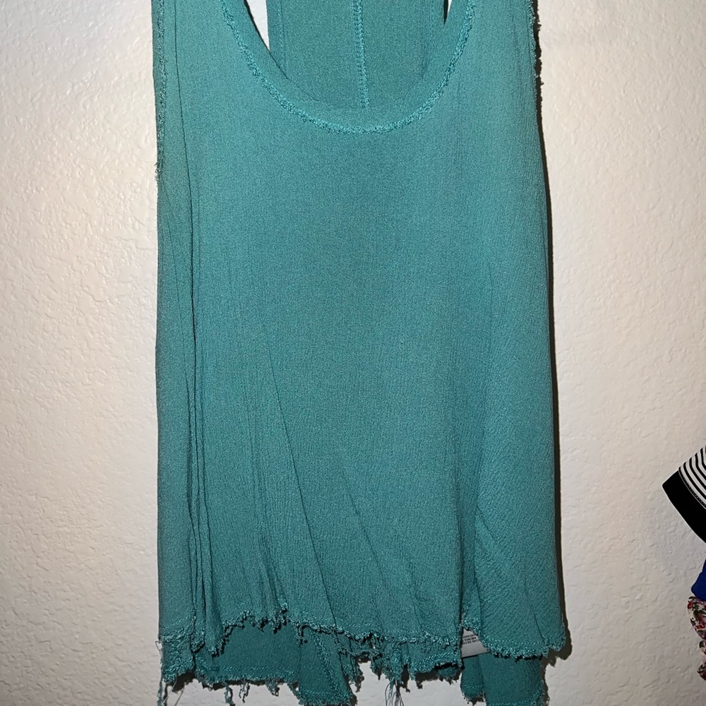 Teal Tank Top